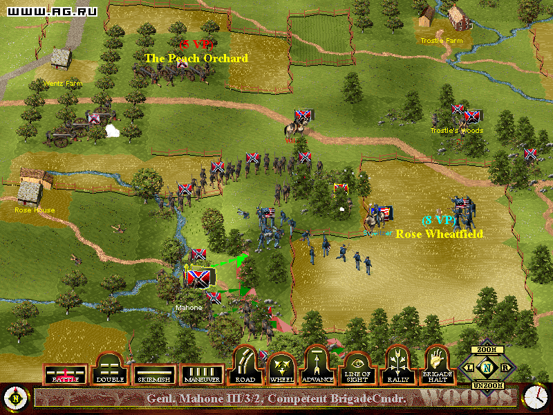 Скриншот из игры Sid Meier's Gettysburg! - 1