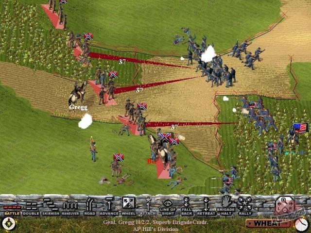 Скриншот из игры Sid Meier's Gettysburg! - 9