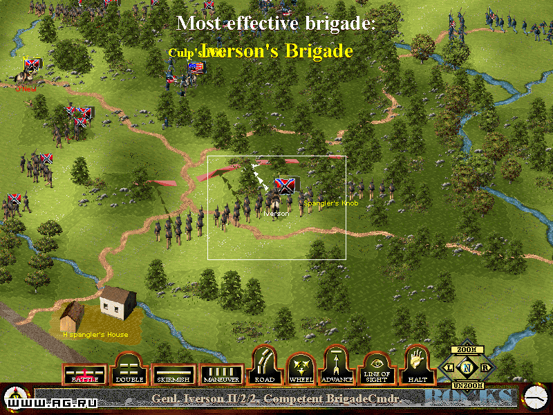 Скриншот из игры Sid Meier's Gettysburg! - 10