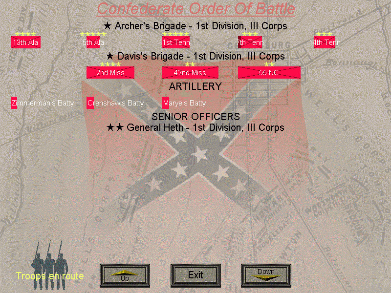 Скриншот из игры Sid Meier's Gettysburg! - 4