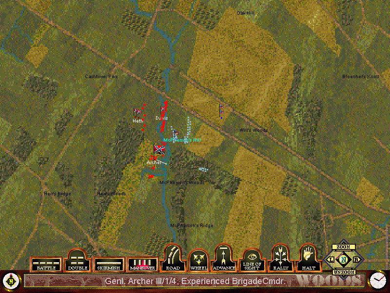 Скриншот из игры Sid Meier's Gettysburg! - 22