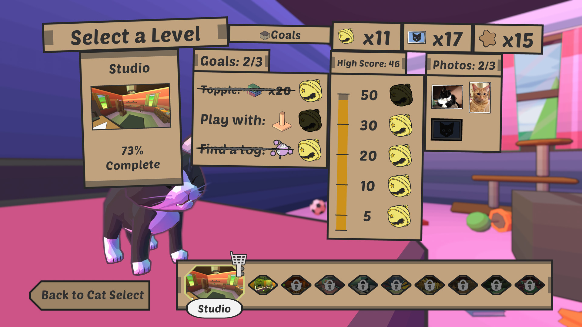 Скриншот из игры Catlateral Damage: Remeowstered - 8