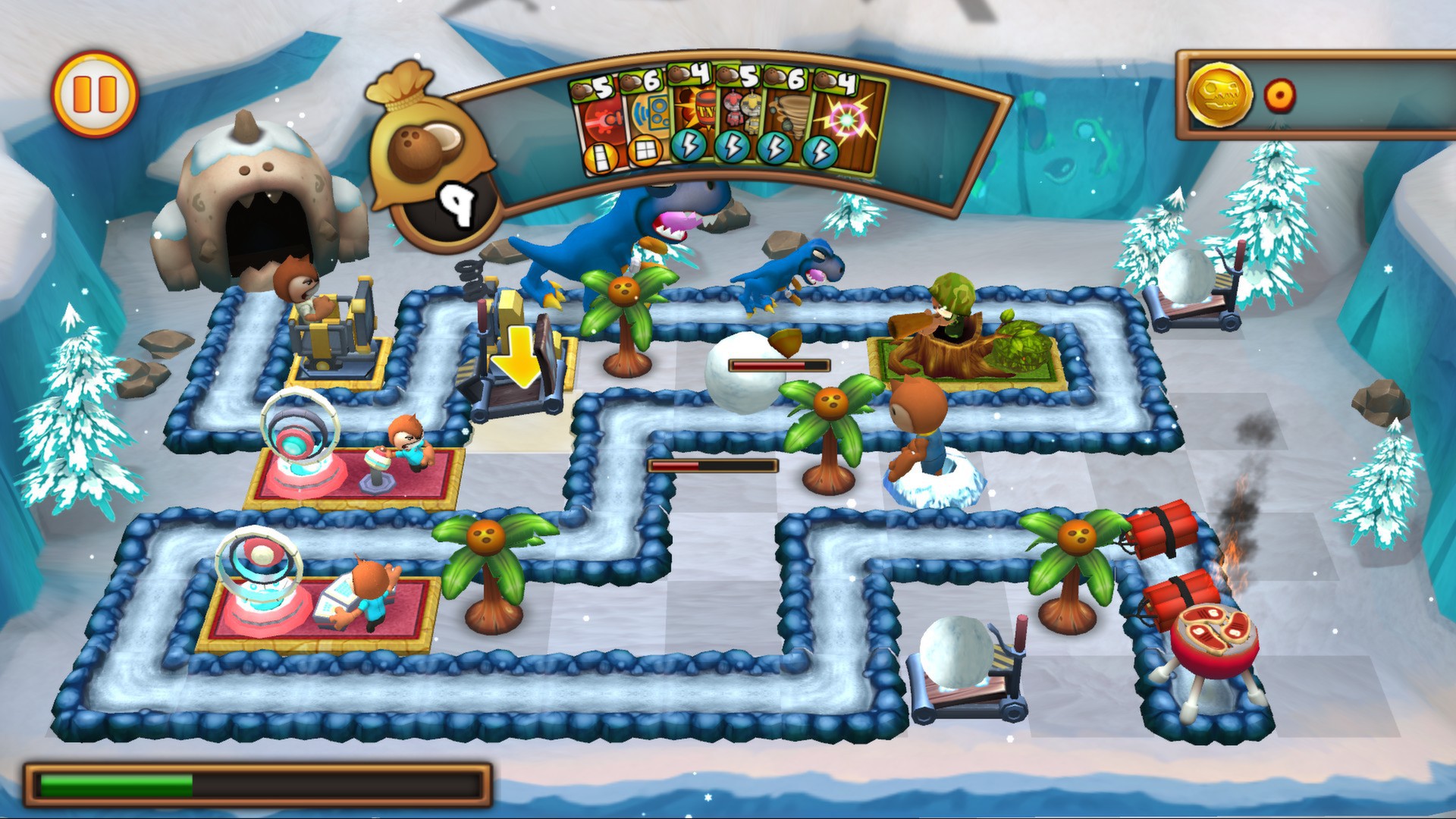 Скриншот из игры Go Home Dinosaurs! - 6