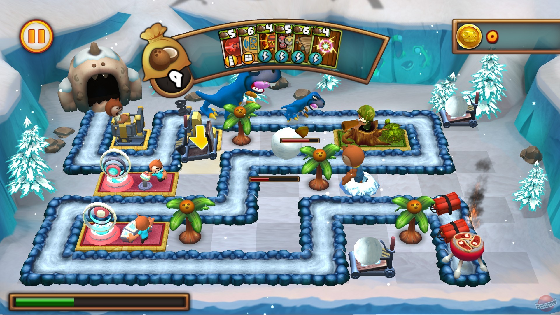 Скриншот из игры Go Home Dinosaurs! - 5