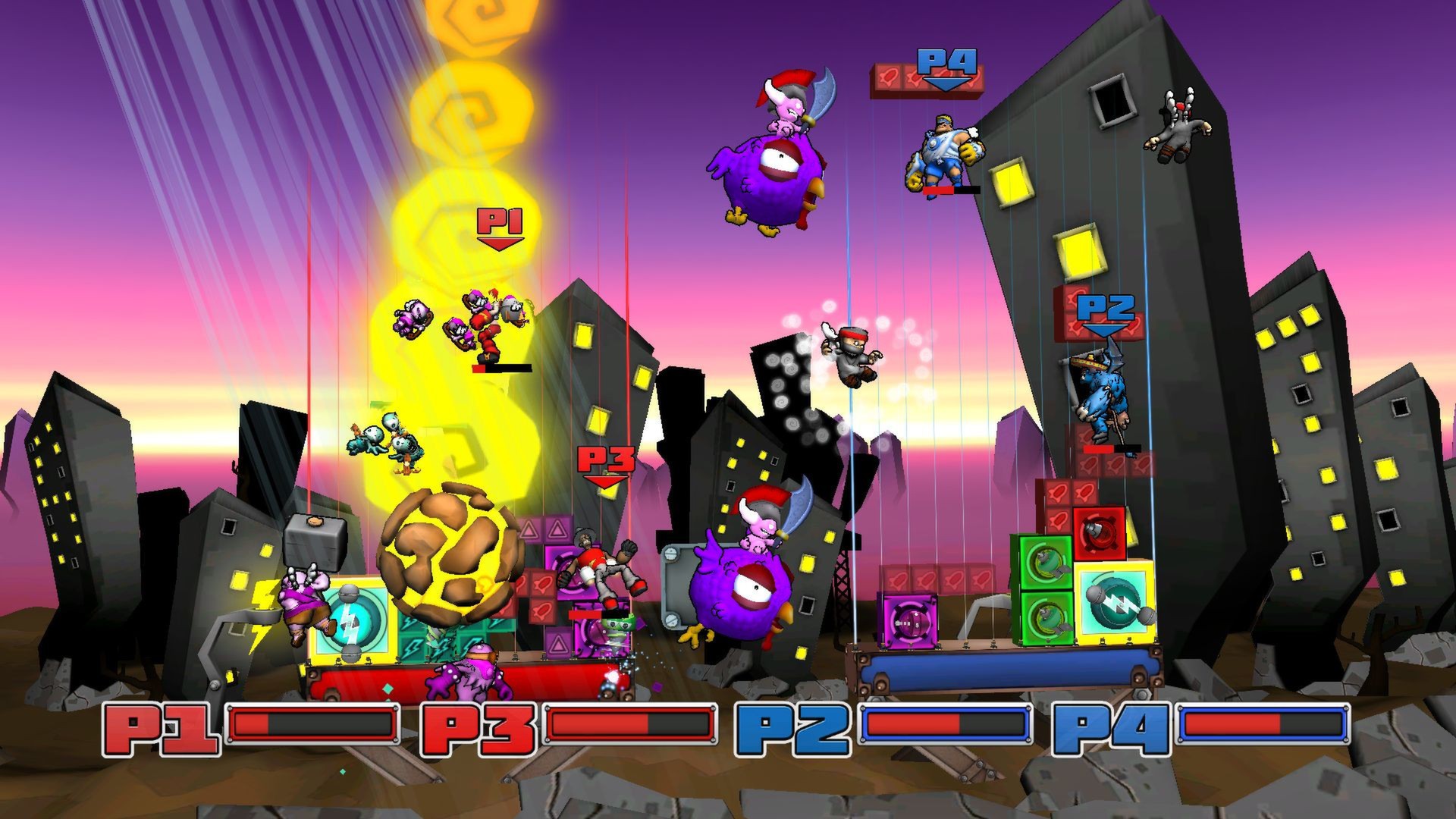 Скриншот из игры Slam Bolt Scrappers - 16