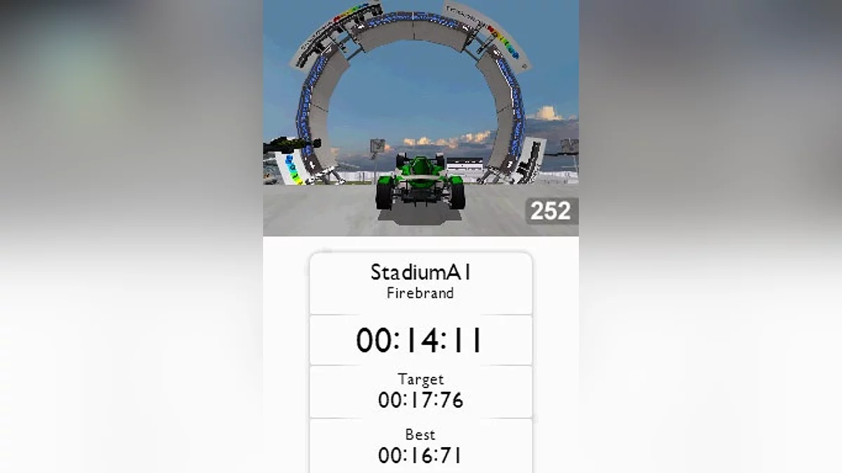 Скриншот из игры Trackmania DS - 5