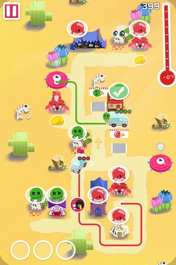 Скриншот из игры Ice Cream Nomsters - 1