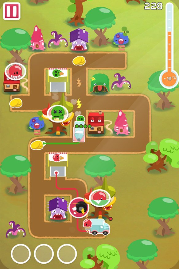 Скриншот из игры Ice Cream Nomsters - 2