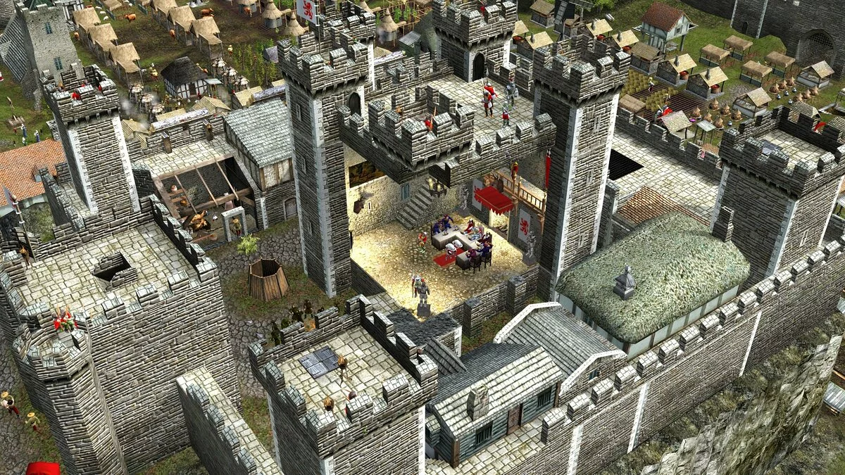 Скриншот из игры Firefly Studios' Stronghold 2 - 2