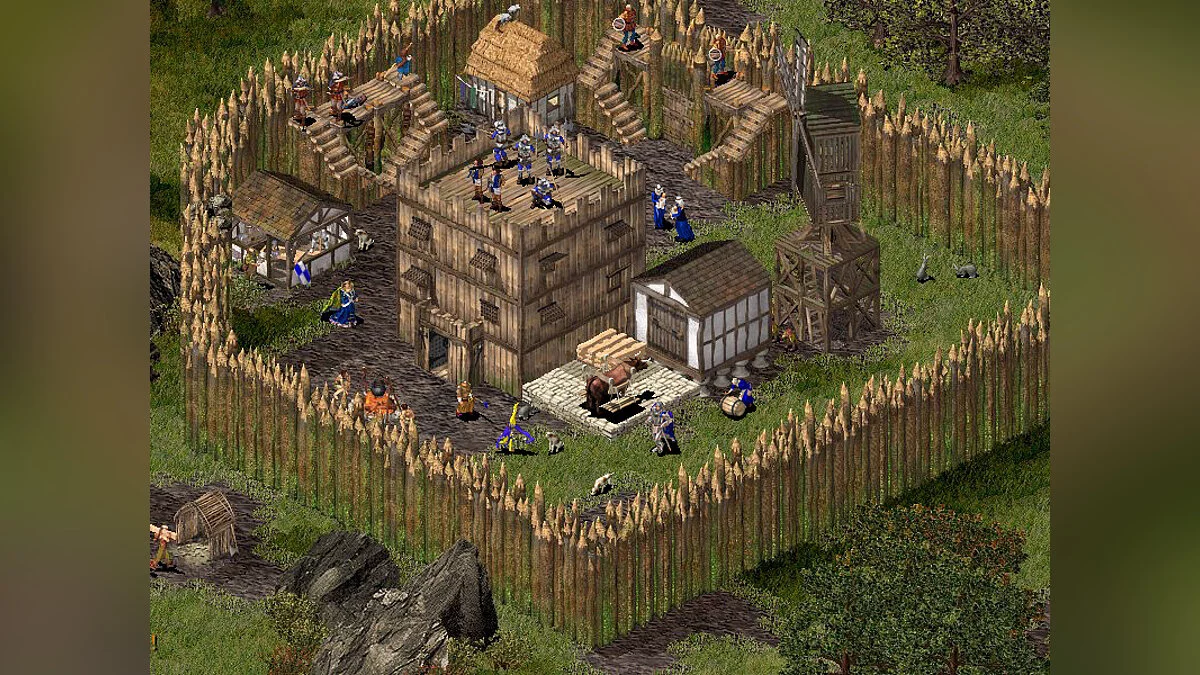 Скриншот из игры Firefly Studios' Stronghold - 4