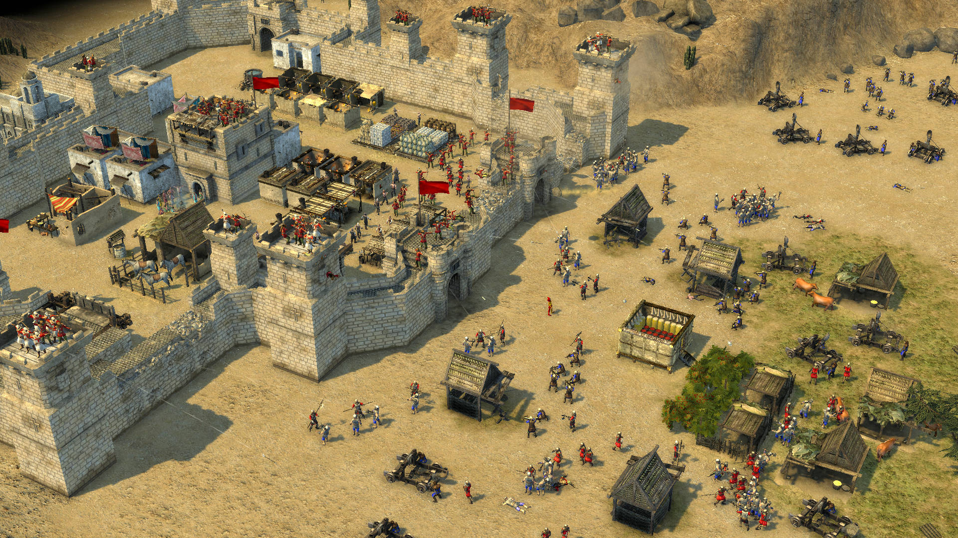 Скриншот из игры Stronghold Crusader 2: The Princess and The Pig - 4