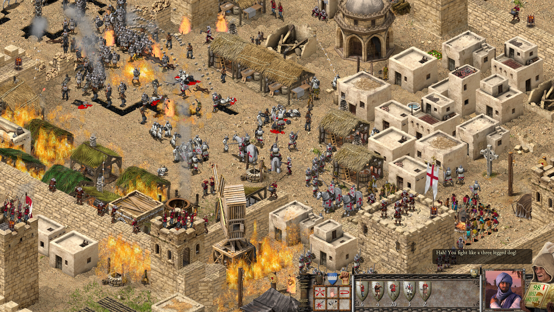 Скриншот из игры Stronghold Crusader - 17