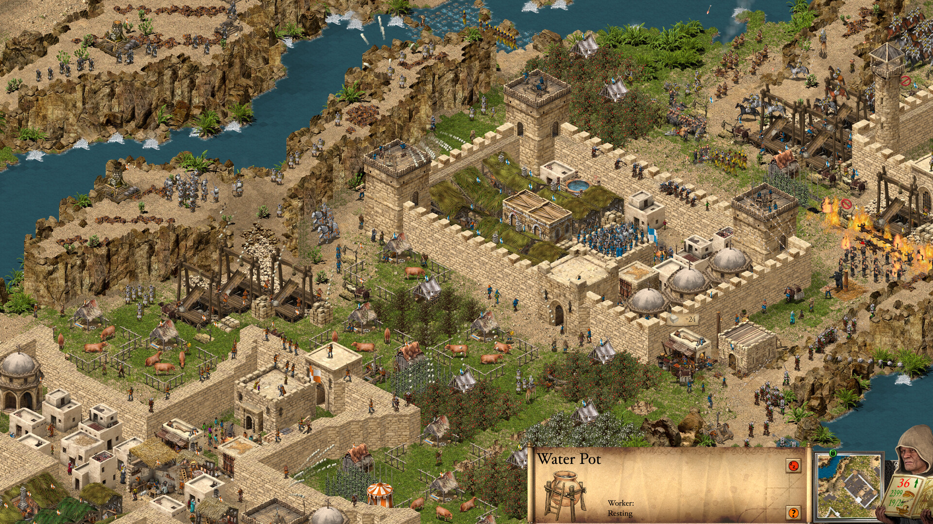 Скриншот из игры Stronghold Crusader - 6