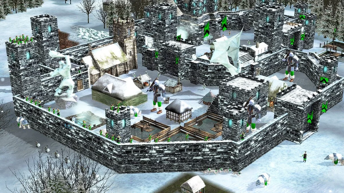 Скриншот из игры Stronghold Legends - 15