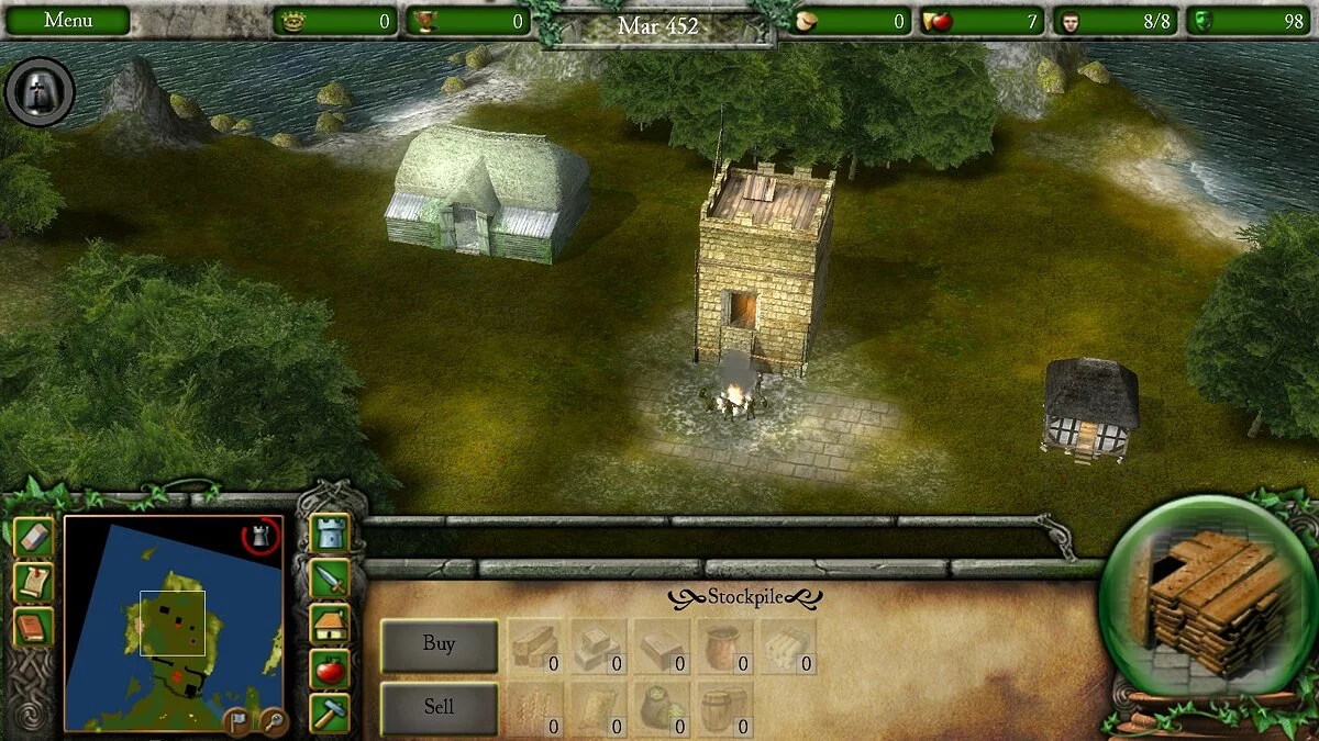Скриншот из игры Stronghold Legends - 28