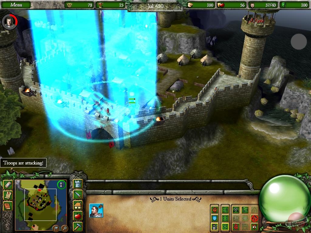 Скриншот из игры Stronghold Legends - 38