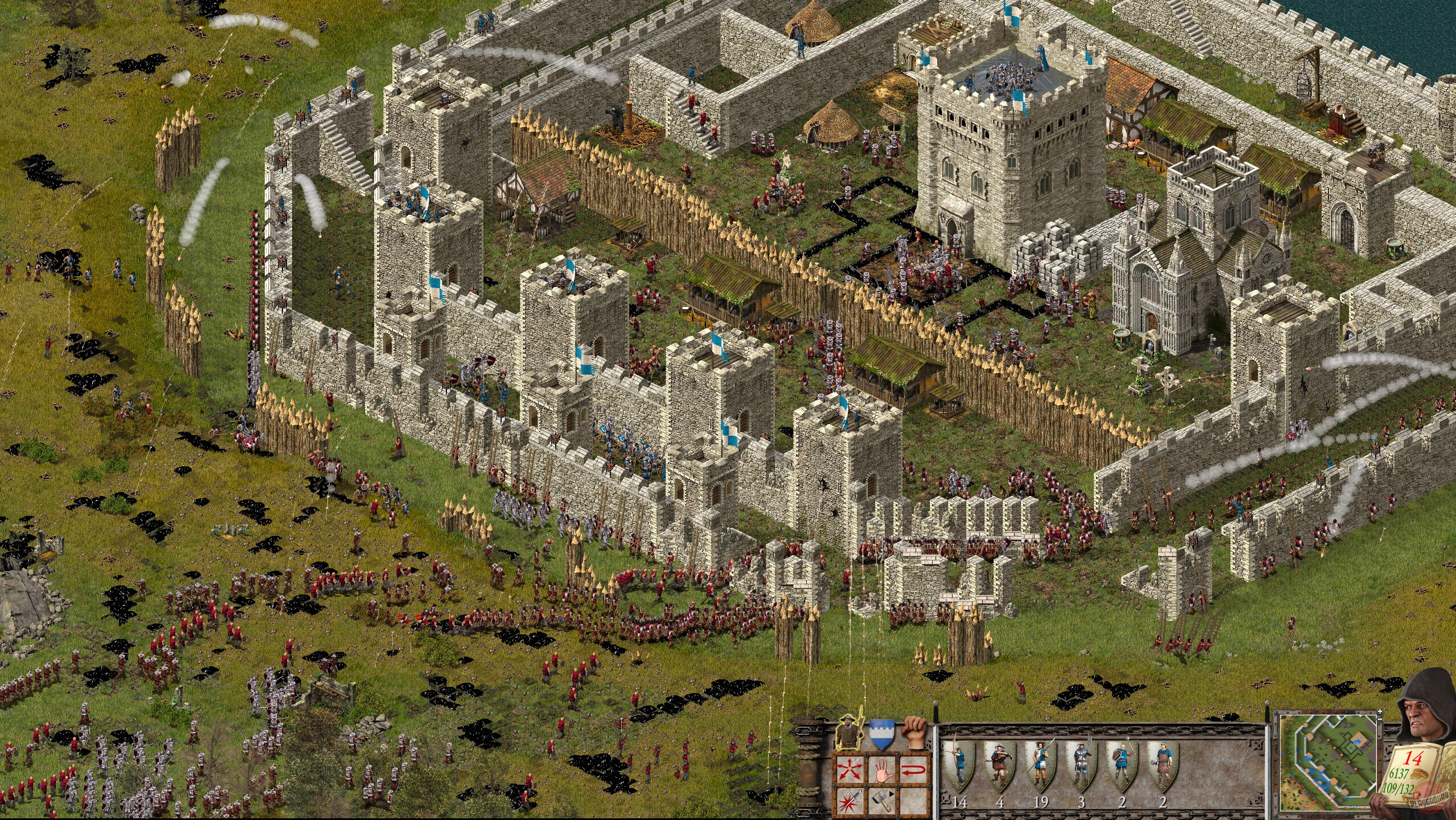 Скриншот из игры Stronghold - 3