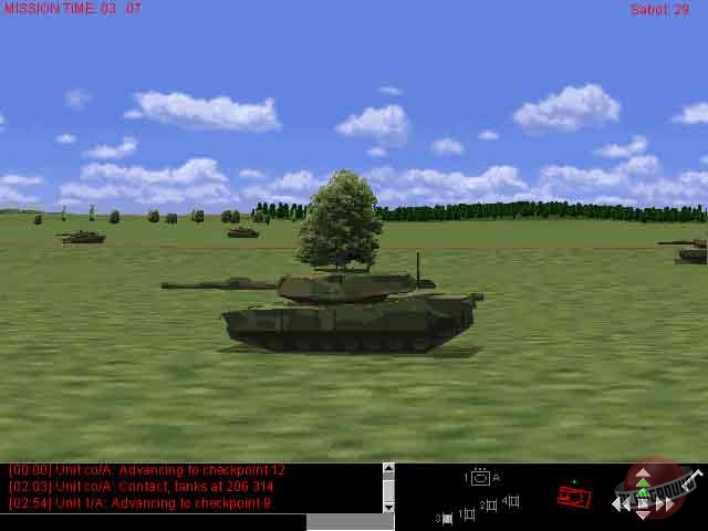 Скриншот из игры Steel Beasts - 25