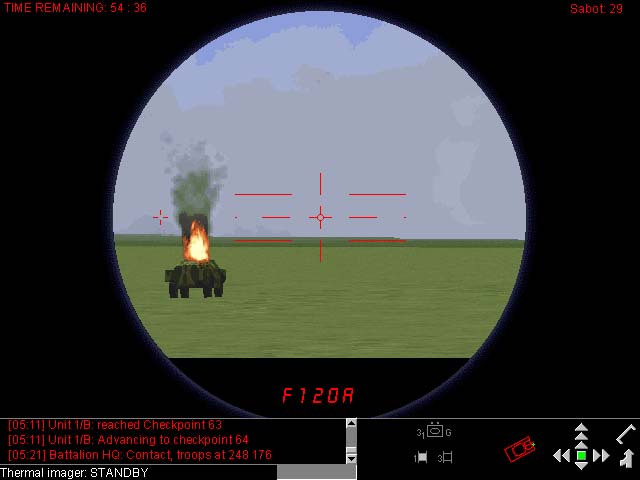 Скриншот из игры Steel Beasts - 8