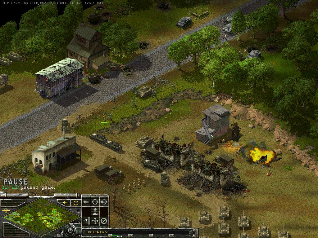 Скриншот из игры Sudden Strike - 28