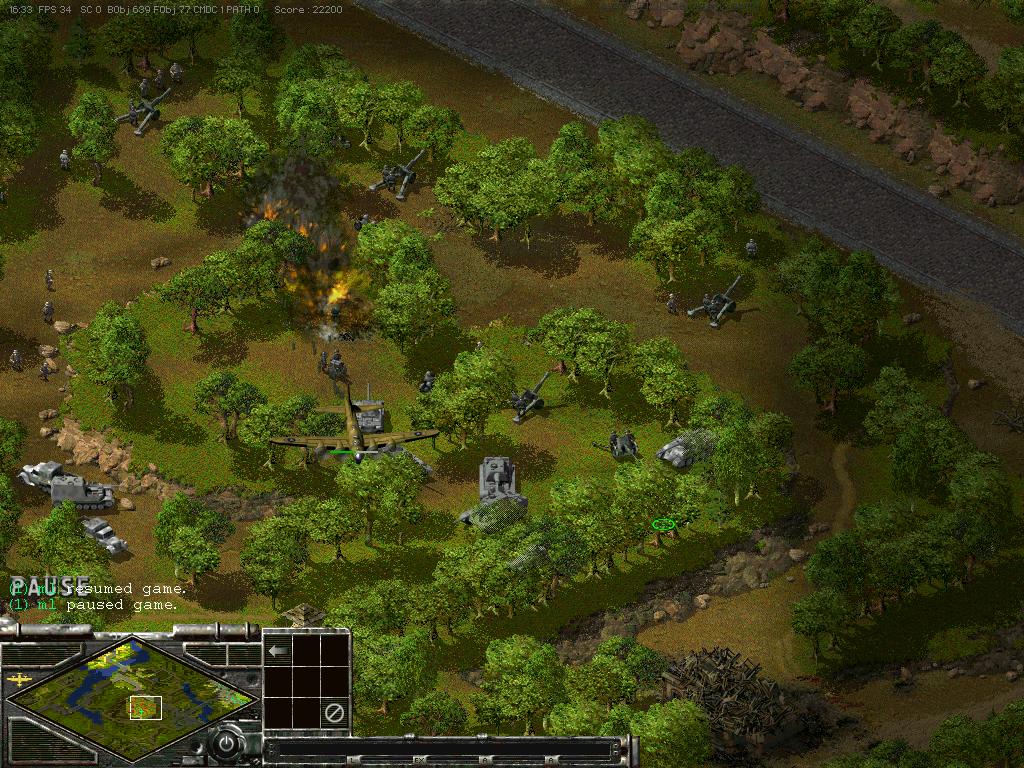 Скриншот из игры Sudden Strike - 16