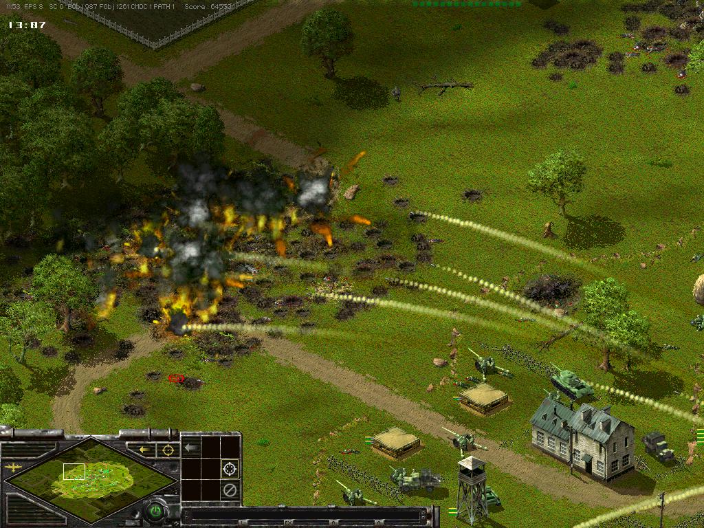Скриншот из игры Sudden Strike - 36