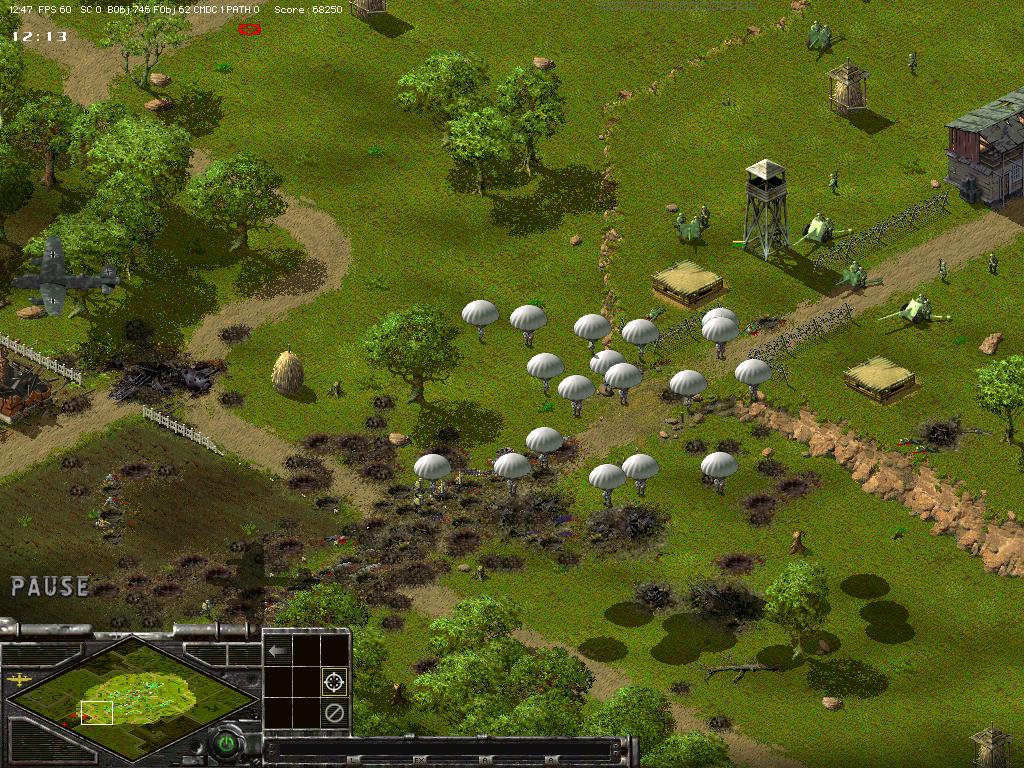 Скриншот из игры Sudden Strike - 9