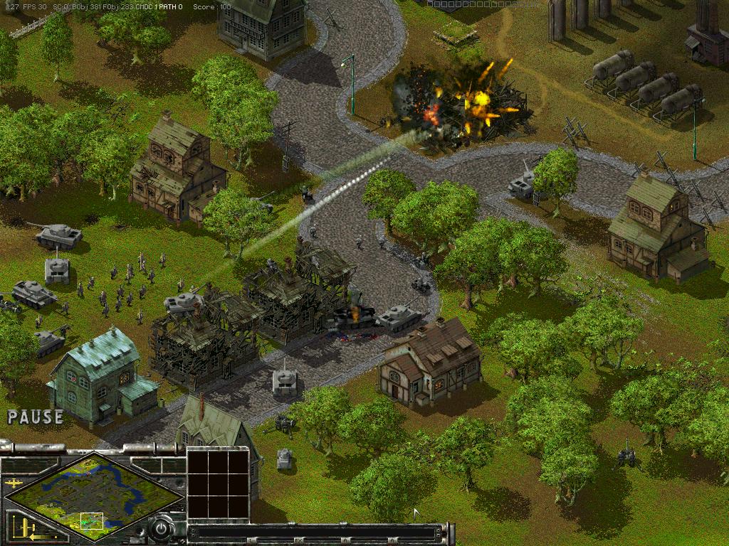 Скриншот из игры Sudden Strike - 39