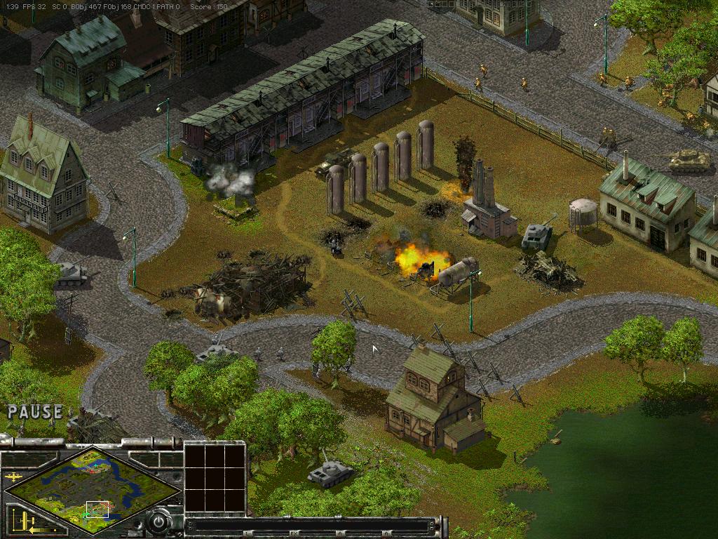 Скриншот из игры Sudden Strike - 13