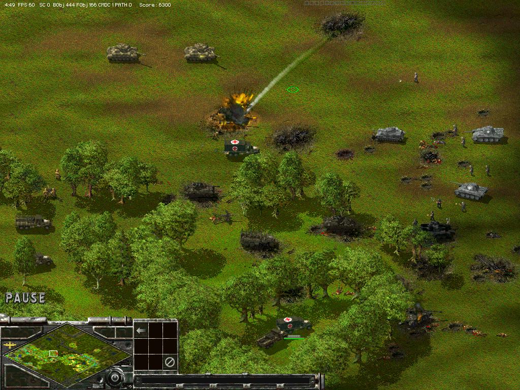 Скриншот из игры Sudden Strike - 35