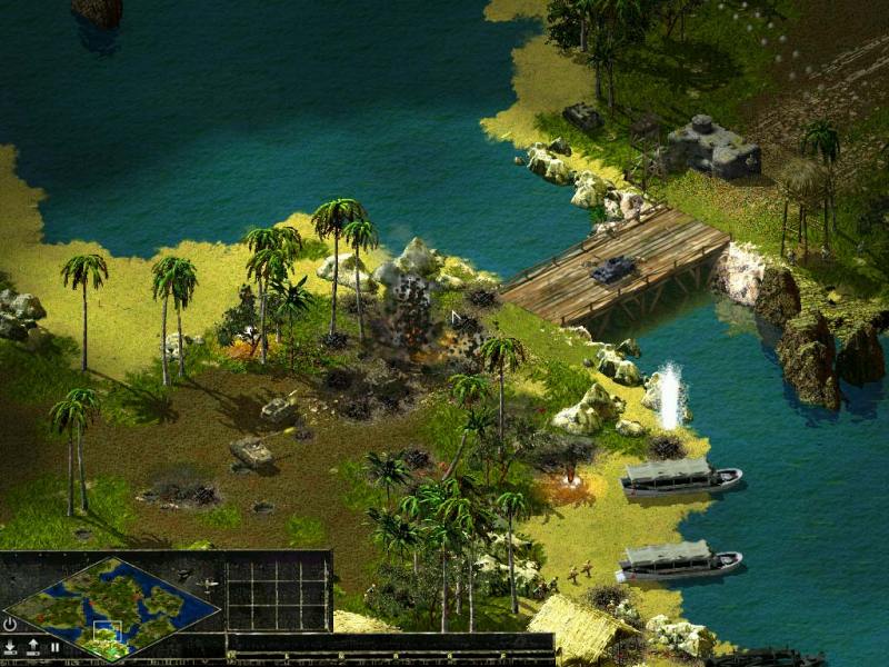 Скриншот из игры Sudden Strike: Resource War - 2