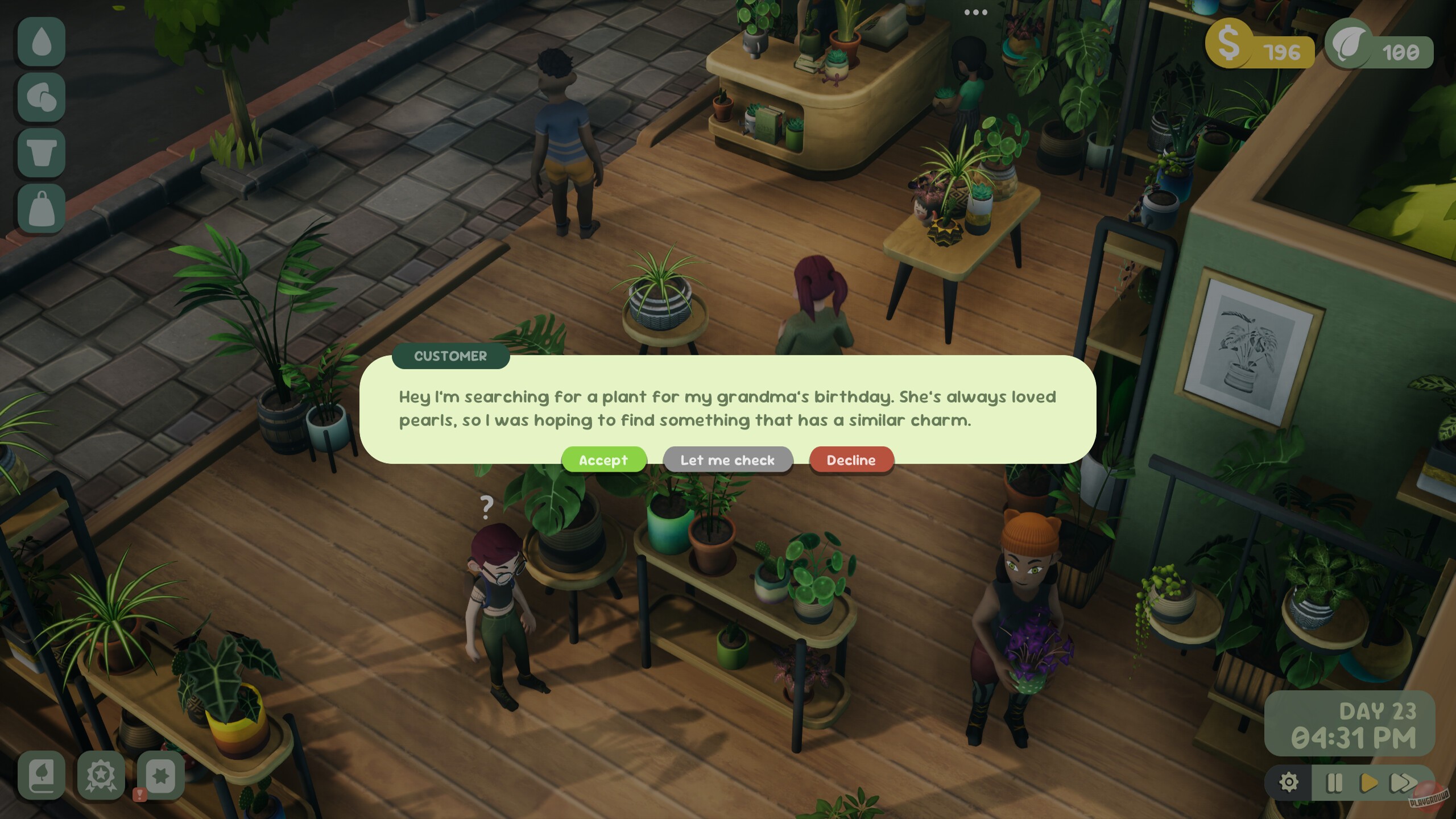 Скриншот из игры Leafy Corner - 9