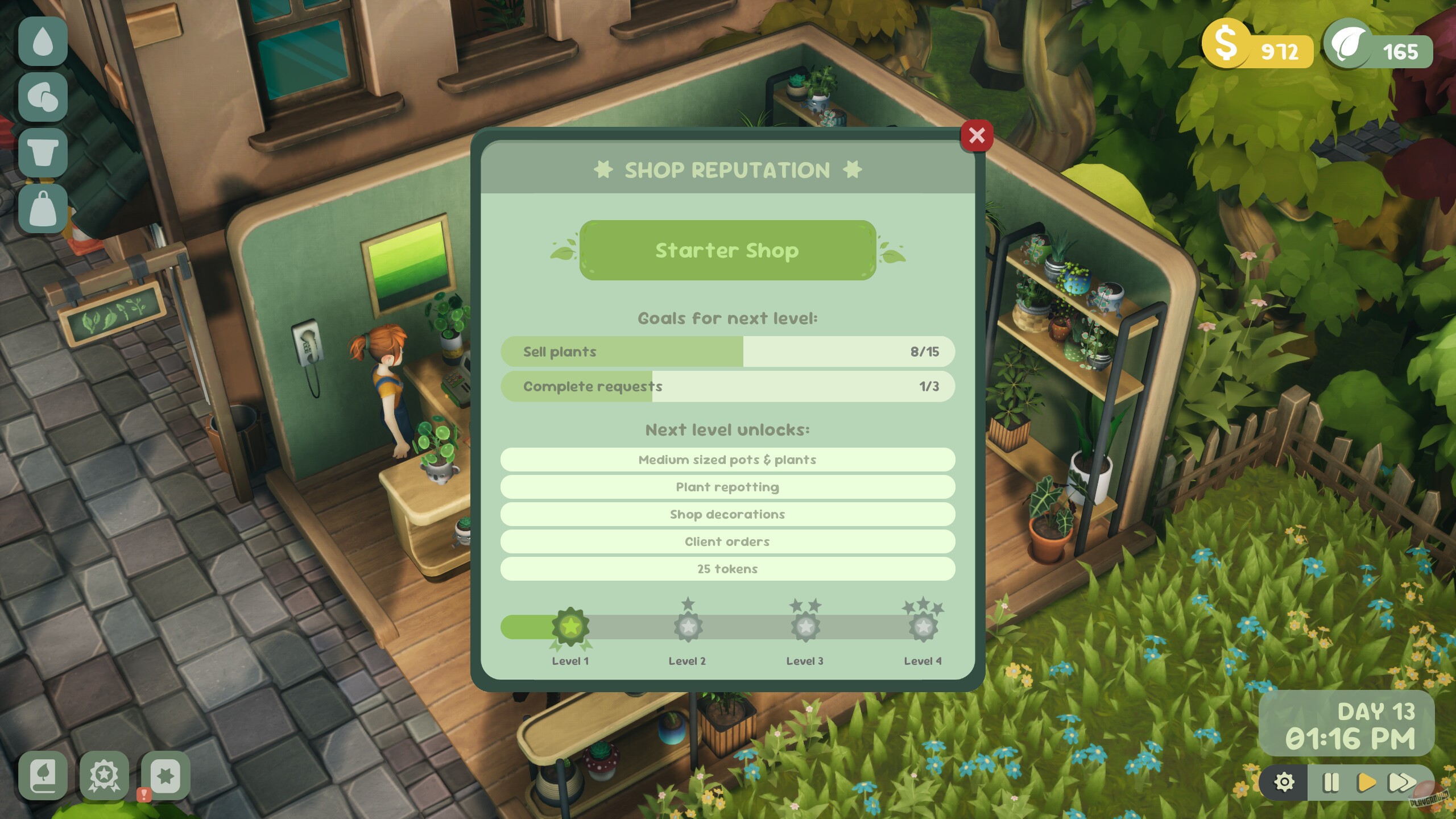 Скриншот из игры Leafy Corner - 1