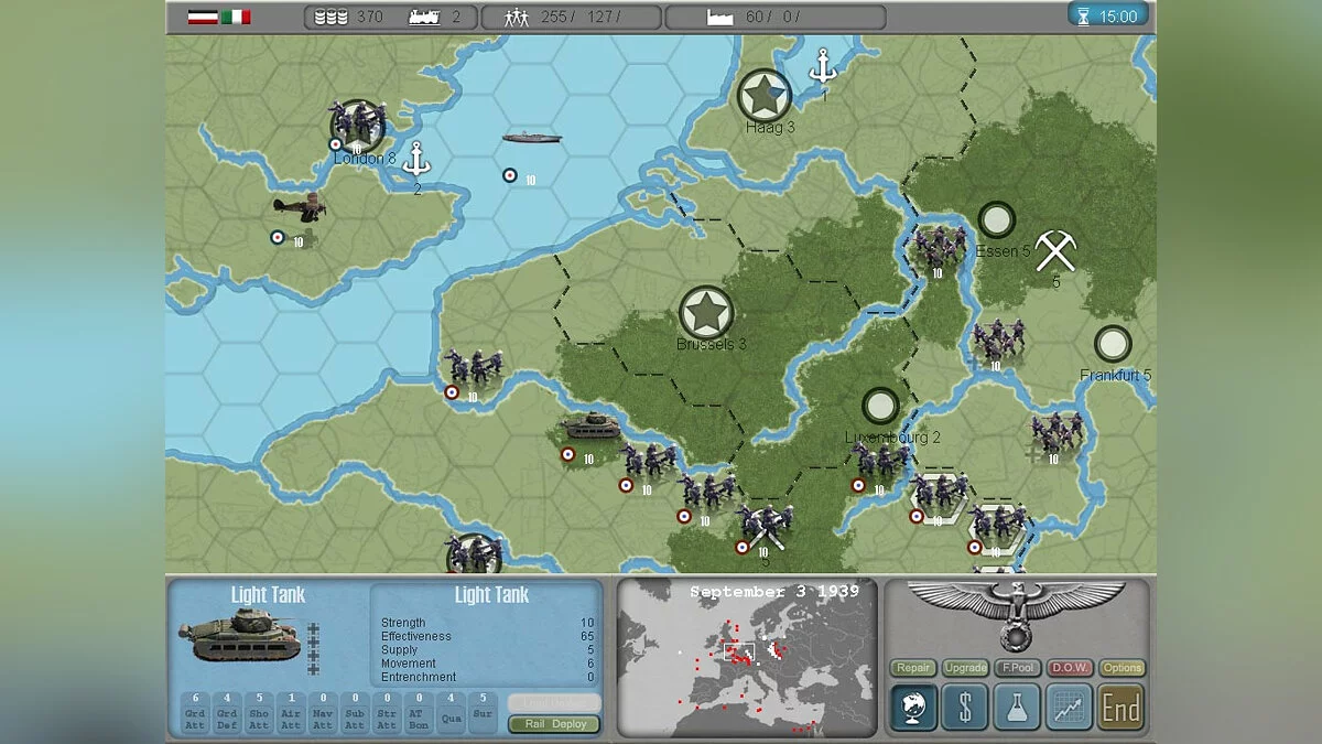 Скриншот из игры Commander: Europe at War - 13