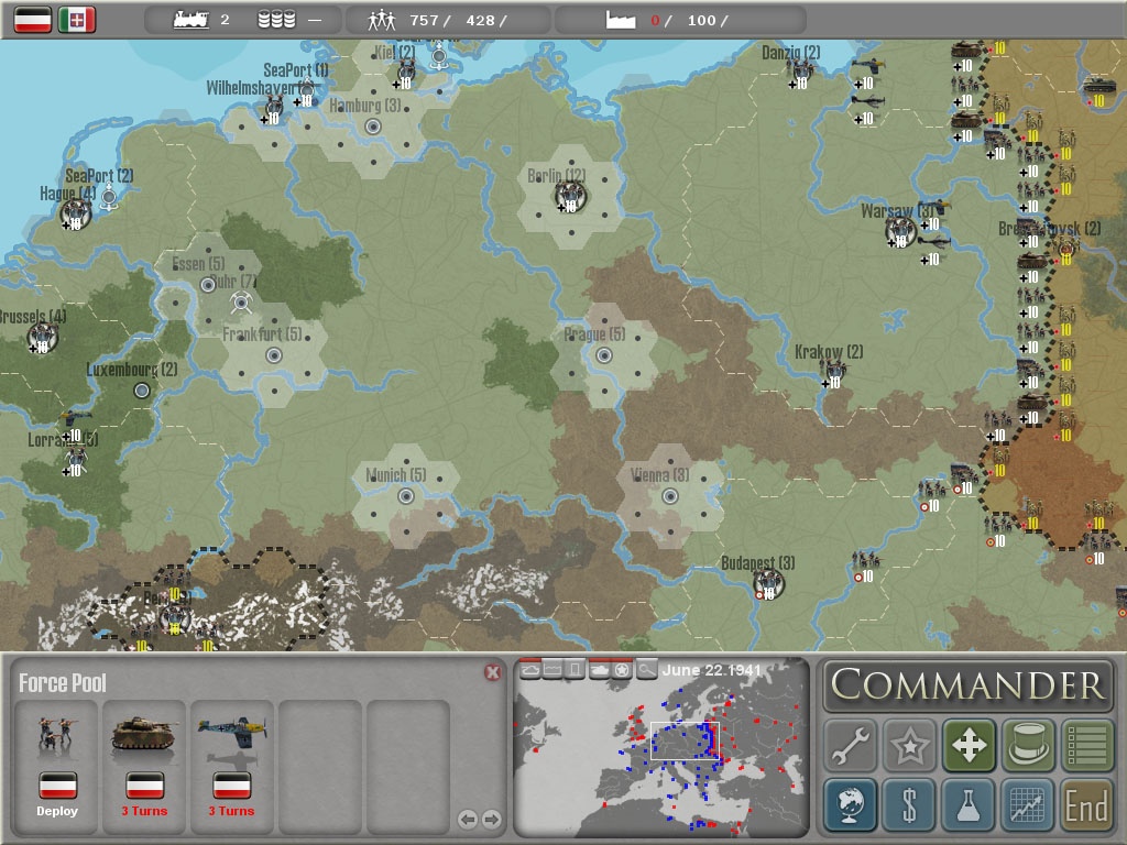Скриншот из игры Commander: Europe at War - 41