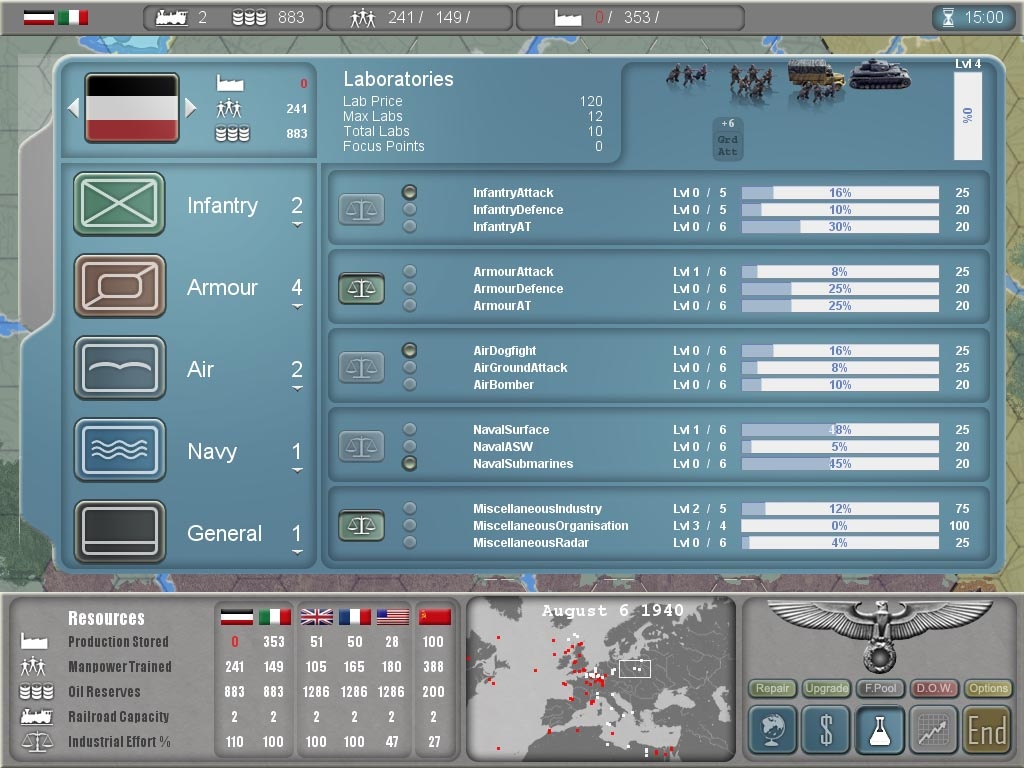 Скриншот из игры Commander: Europe at War - 37