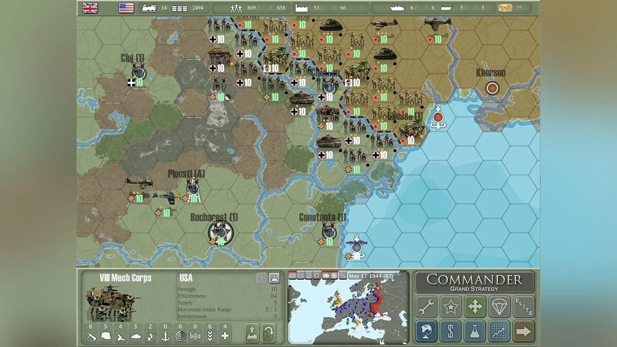 Скриншот из игры Commander: Europe at War - 15