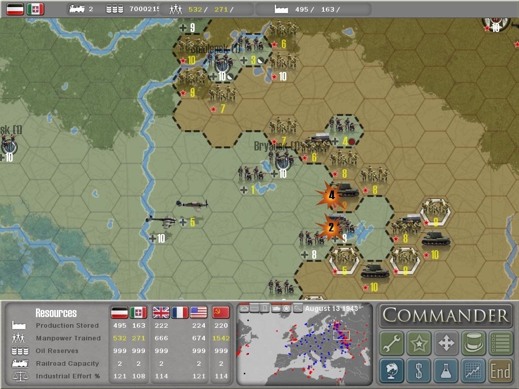 Скриншот из игры Commander: Europe at War - 17