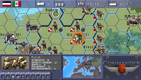 Скриншот из игры Commander: Europe at War - 58