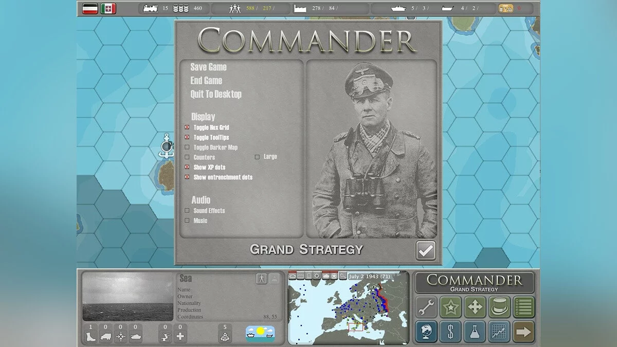 Скриншот из игры Commander: Europe at War - 12