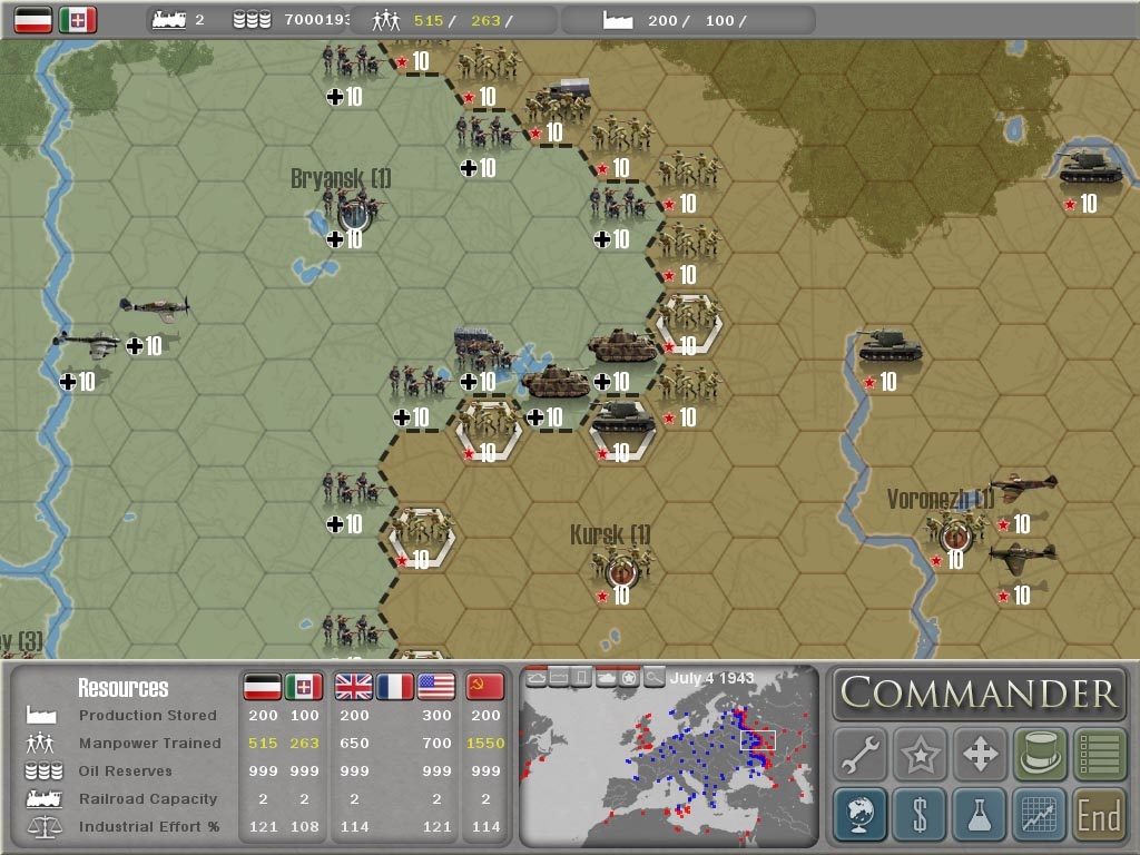Скриншот из игры Commander: Europe at War - 33