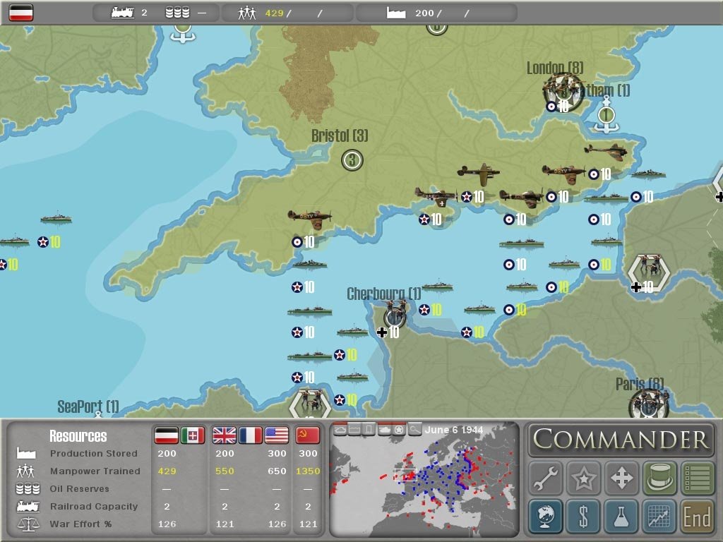 Скриншот из игры Commander: Europe at War - 14