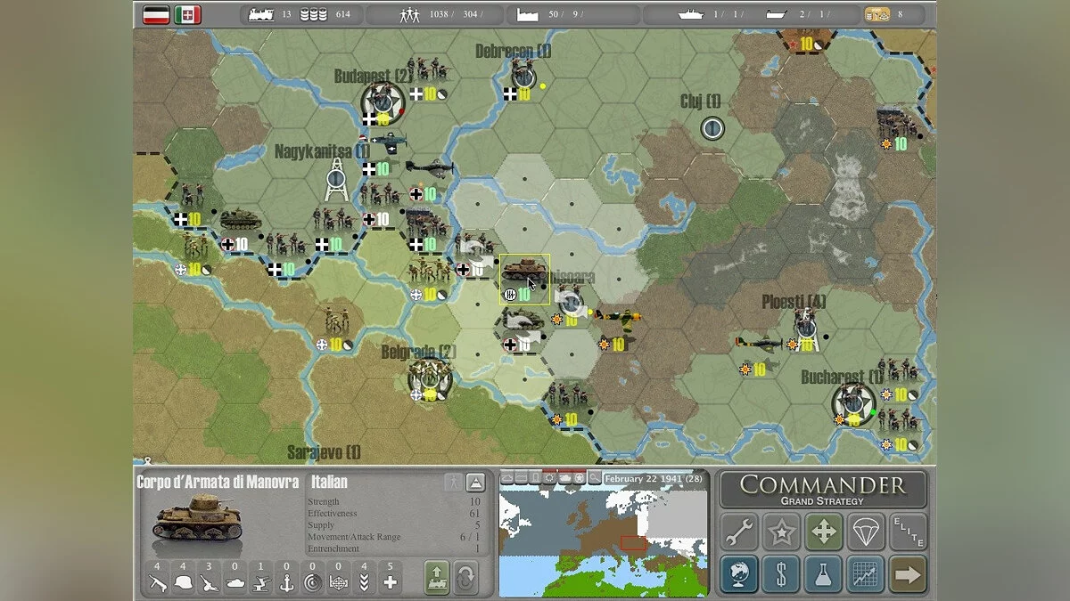 Скриншот из игры Commander: Europe at War - 4