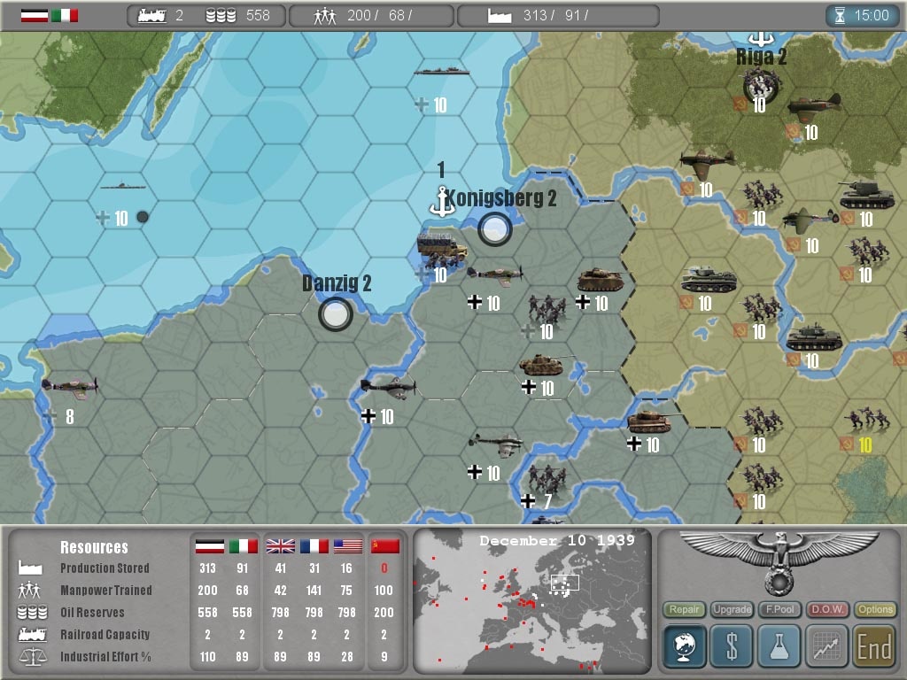 Скриншот из игры Commander: Europe at War - 28