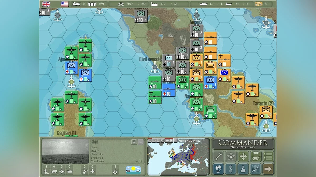 Скриншот из игры Commander: Europe at War - 21