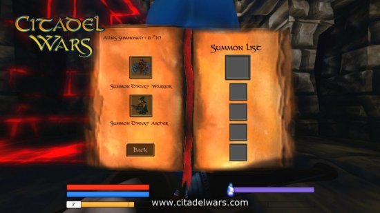 Скриншот из игры Citadel Wars - 5