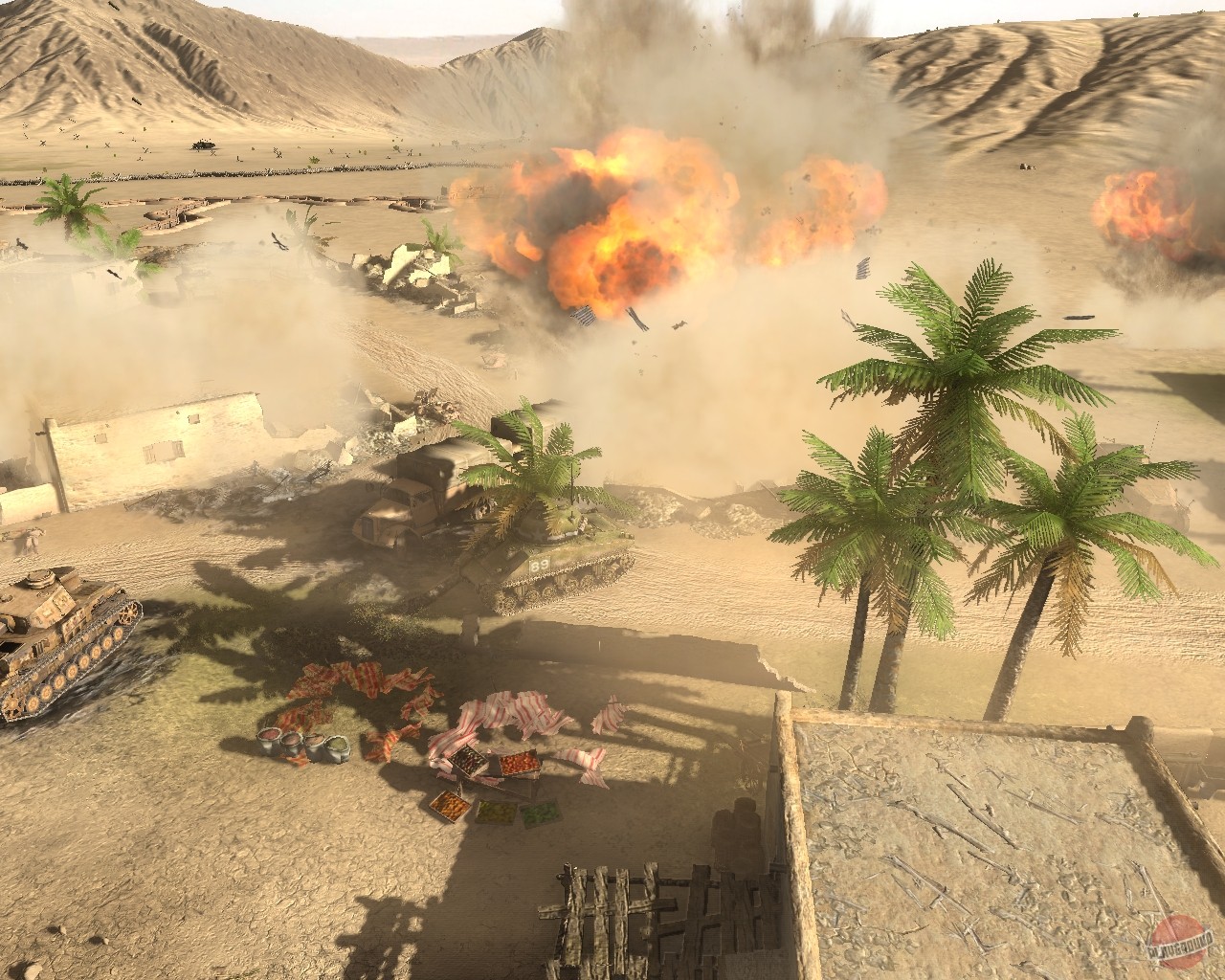 Скриншот из игры Theatre of War 2: Africa 1943 - 1