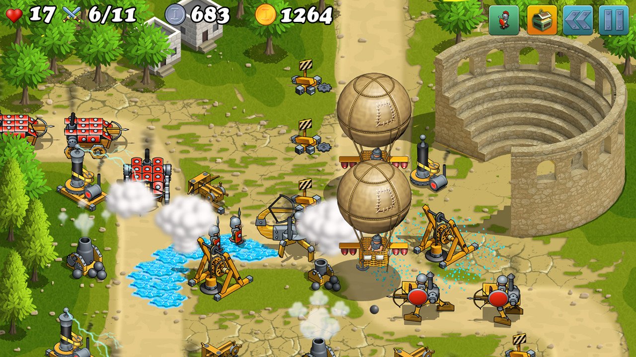 Скриншот из игры Defense Of Greece TD - 6