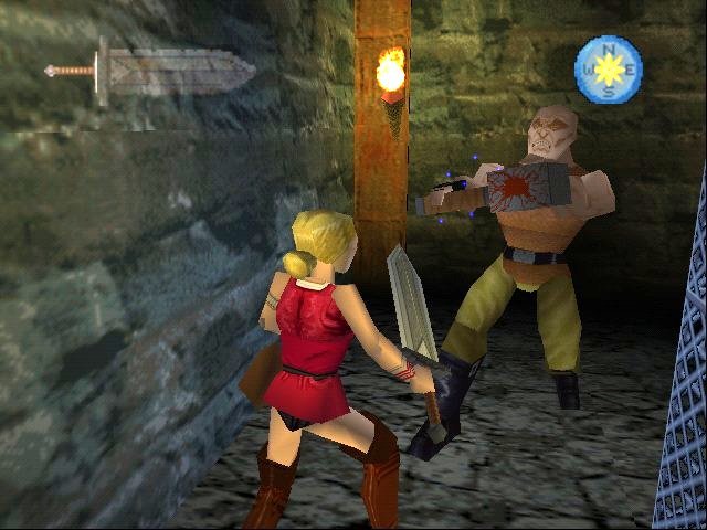 Скриншот из игры Excalibur 2555 AD - 4