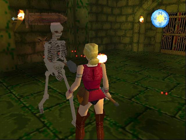 Скриншот из игры Excalibur 2555 AD - 1